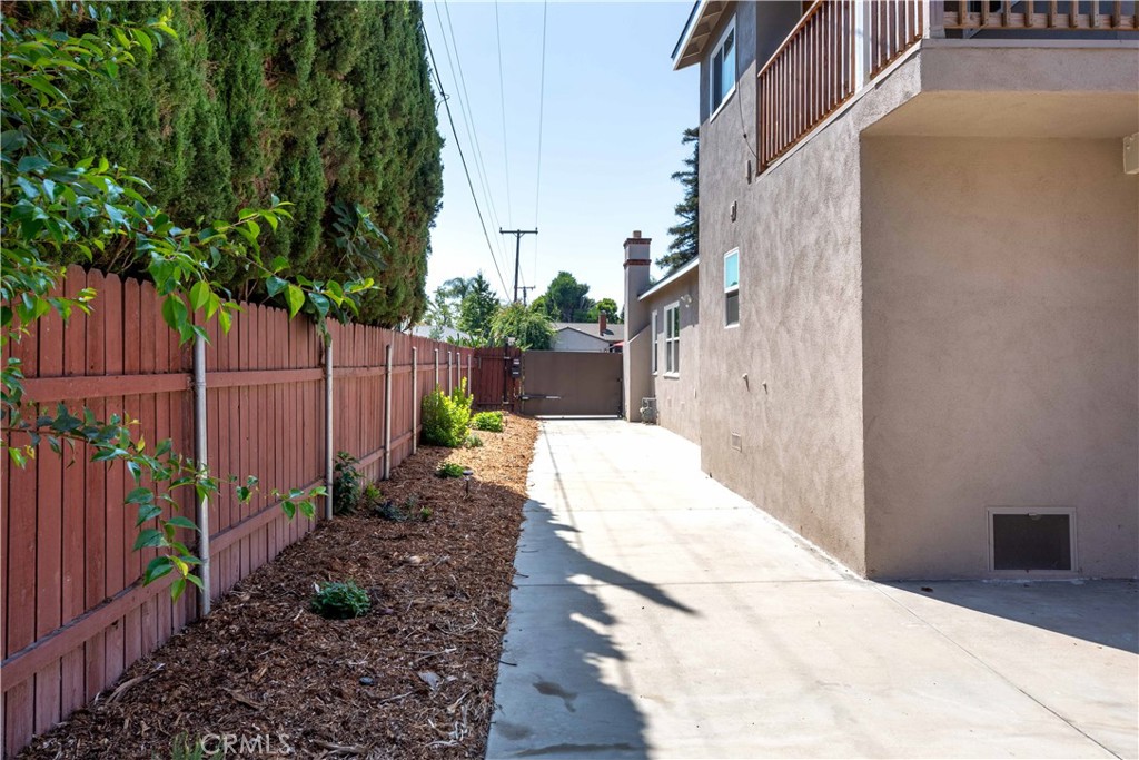 4907 East Arbor Road Long Beach, CA 90808 - Photo 34 of 47 Long Driveway for possible RV parking
