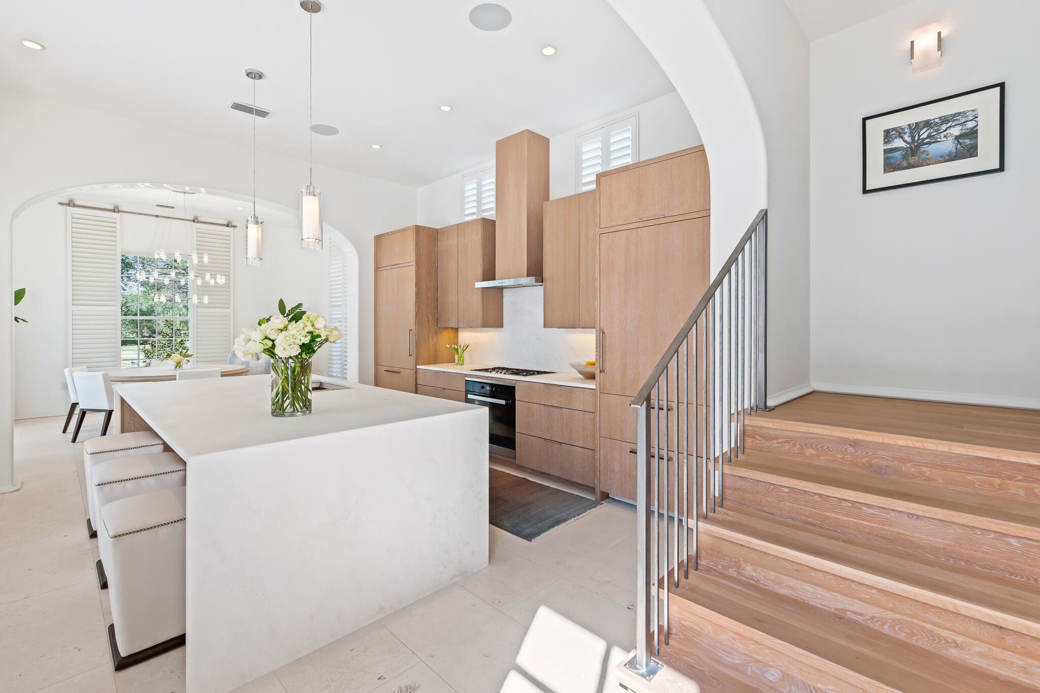 75 Featherbed Alley Inlet Beach, FL 32461 - Photo 17 of 49 a view of entryway and hall with wooden floor
