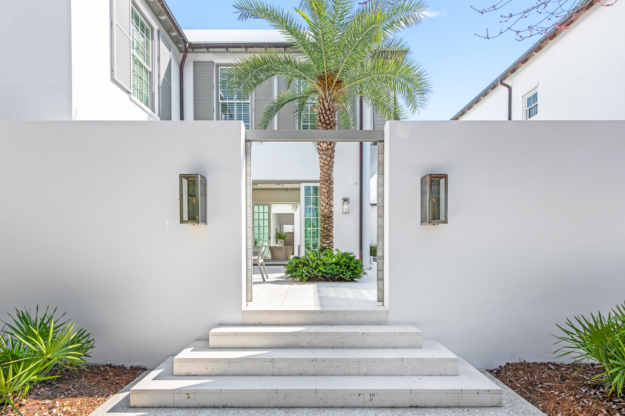 75 Featherbed Alley Inlet Beach, FL 32461 - Photo 3 of 49 a view of house entrance and yard