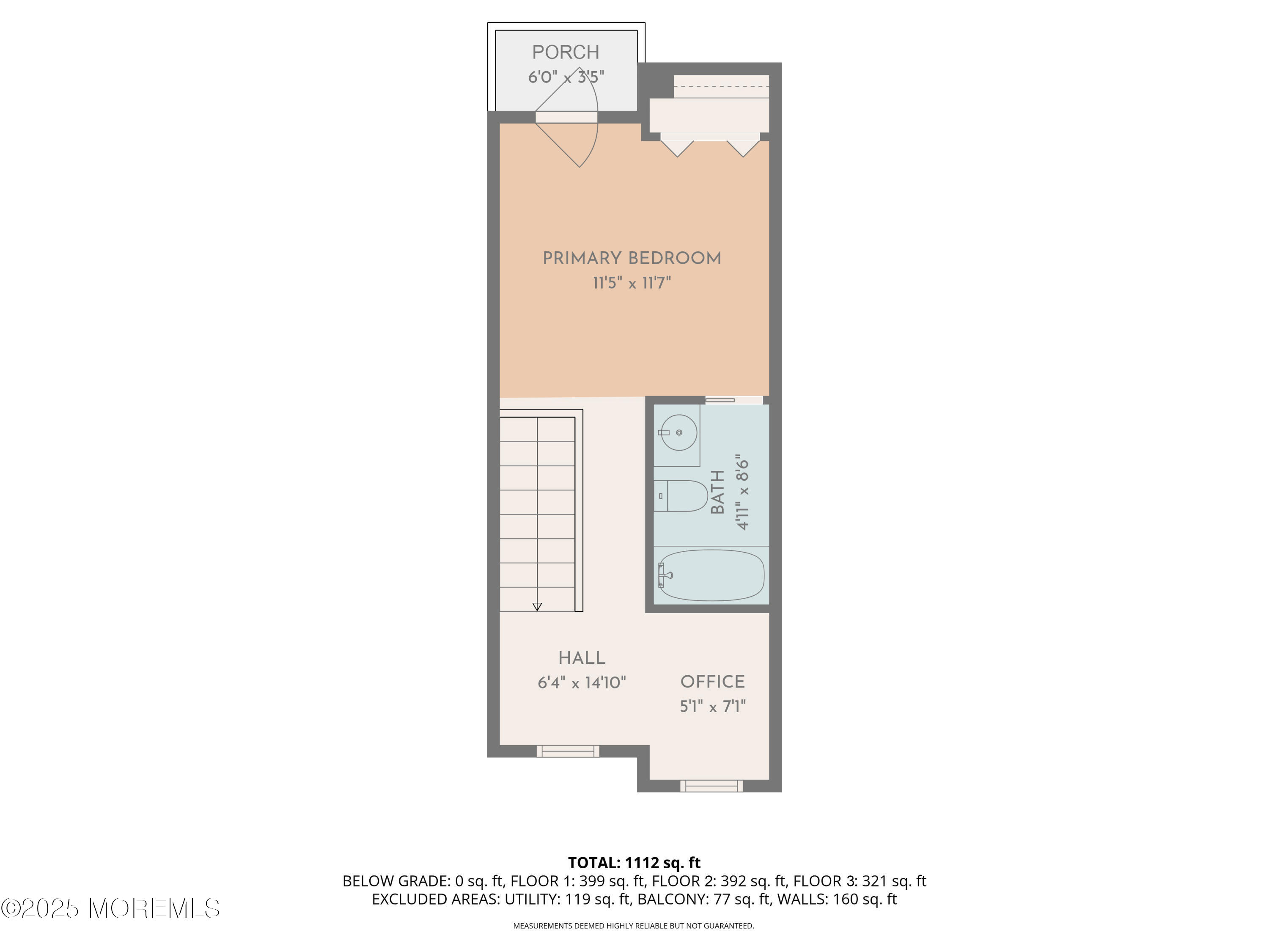9 Embury Avenue Ocean Grove, NJ 07756 - Photo 68 of 69 3rd floor plan
