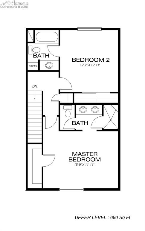 5201 Palomino Ranch Point Colorado Springs, CO 80922 - Photo 23 of 24 a picture of a book and a bed