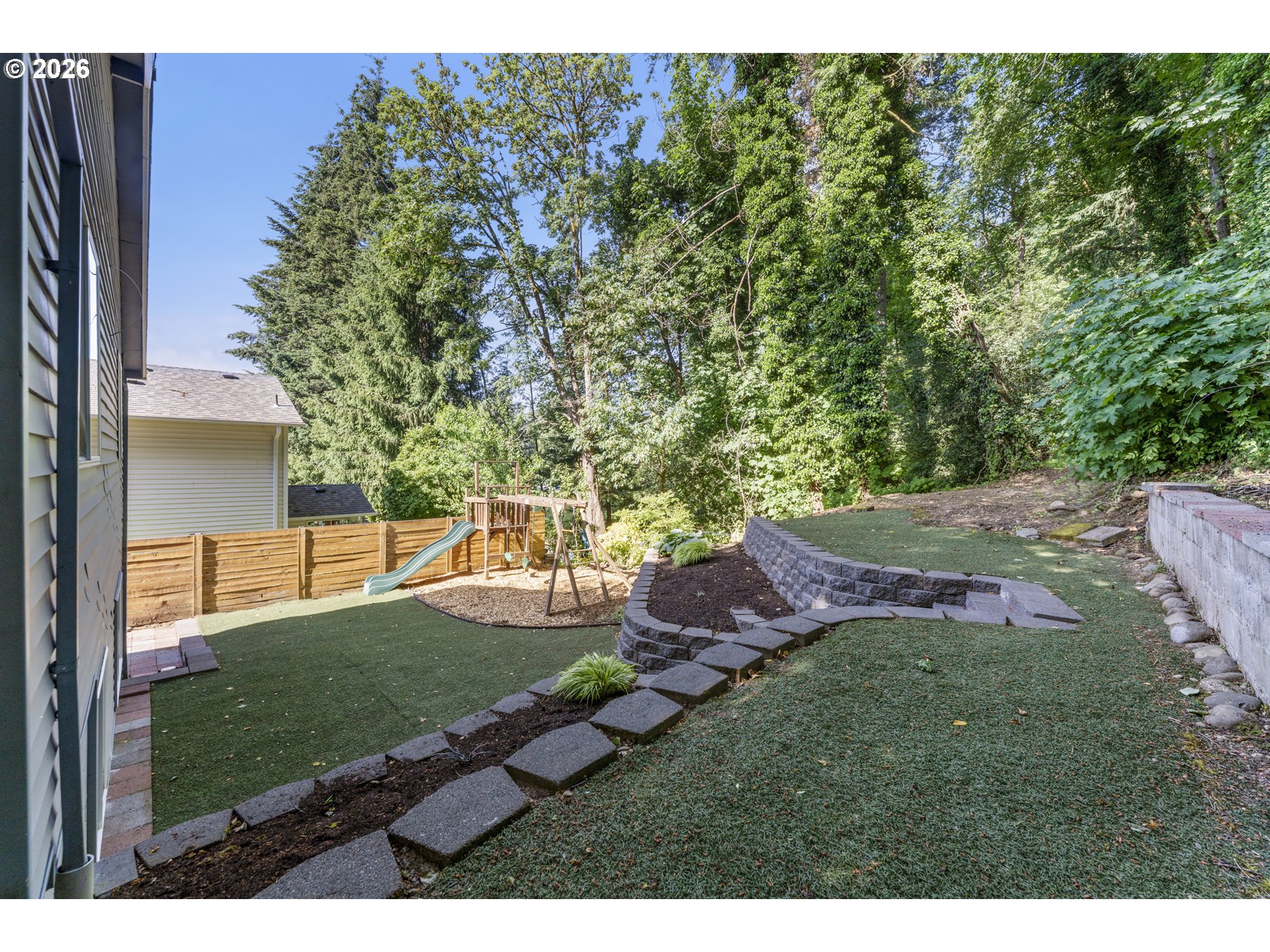 4024 Southeast 154th Place Portland, OR 97236 - Photo 33 of 43 a view of backyard with green space