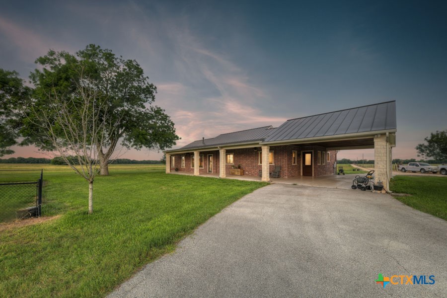 2420 Bolton Road Marion, TX 78124 - Photo 23 of 30 front view of a house with a garden