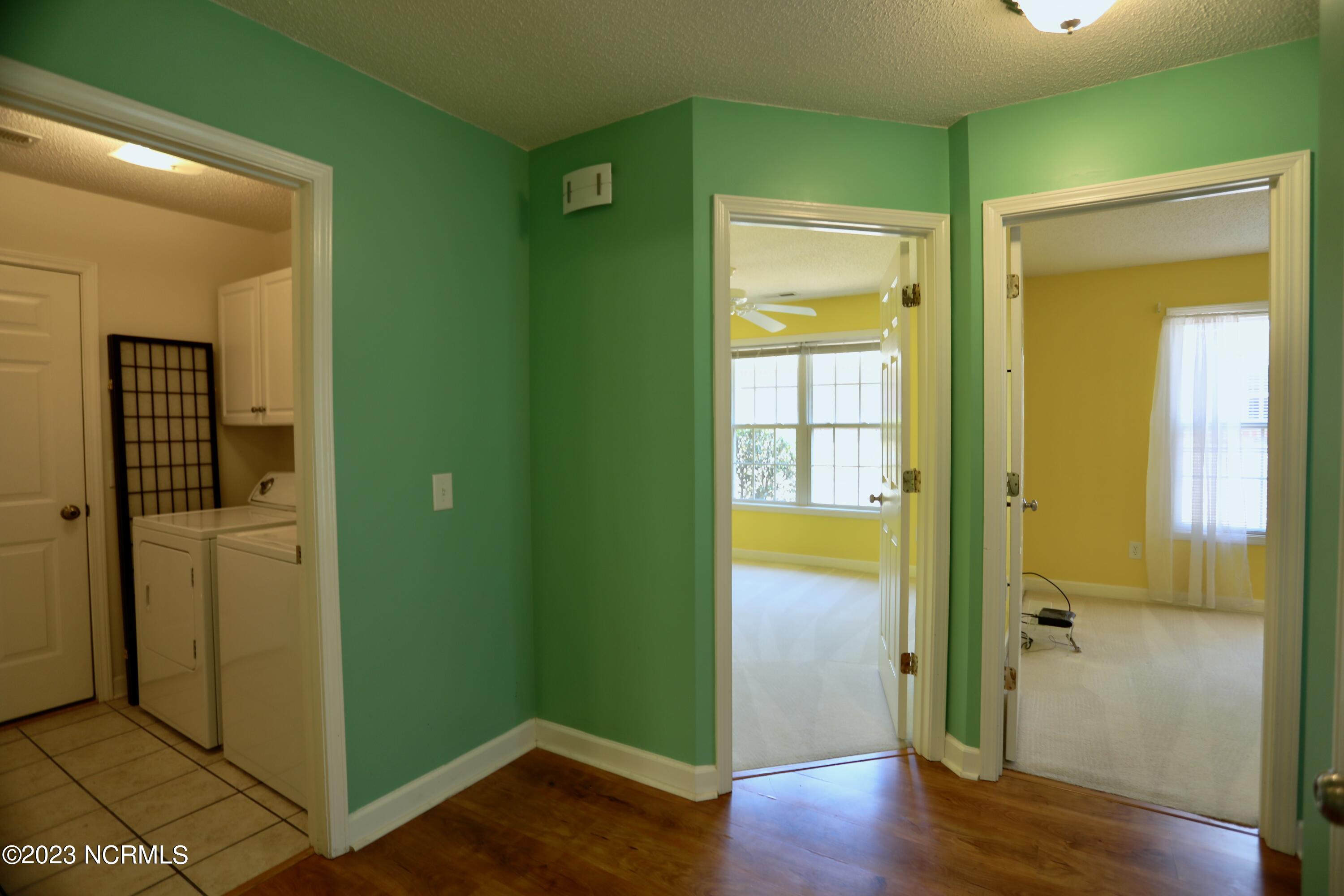 545 Pinehurst Trace Drive Pinehurst, NC 28374 - Photo 16 of 32 Hallway View of Laundry and Two Guest BR's