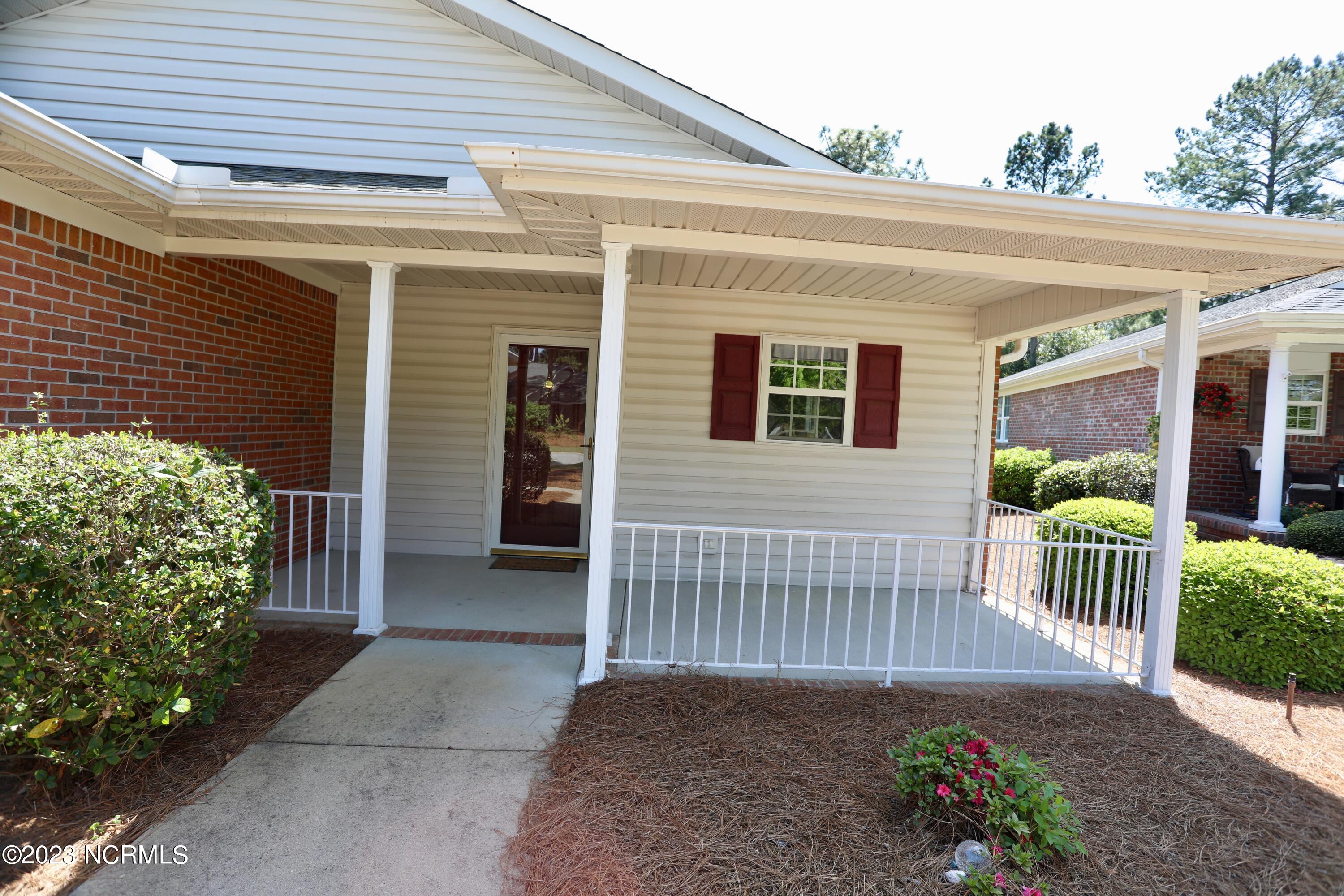 545 Pinehurst Trace Drive Pinehurst, NC 28374 - Photo 2 of 32 Front Entry Porch