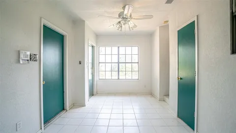 a view of front door