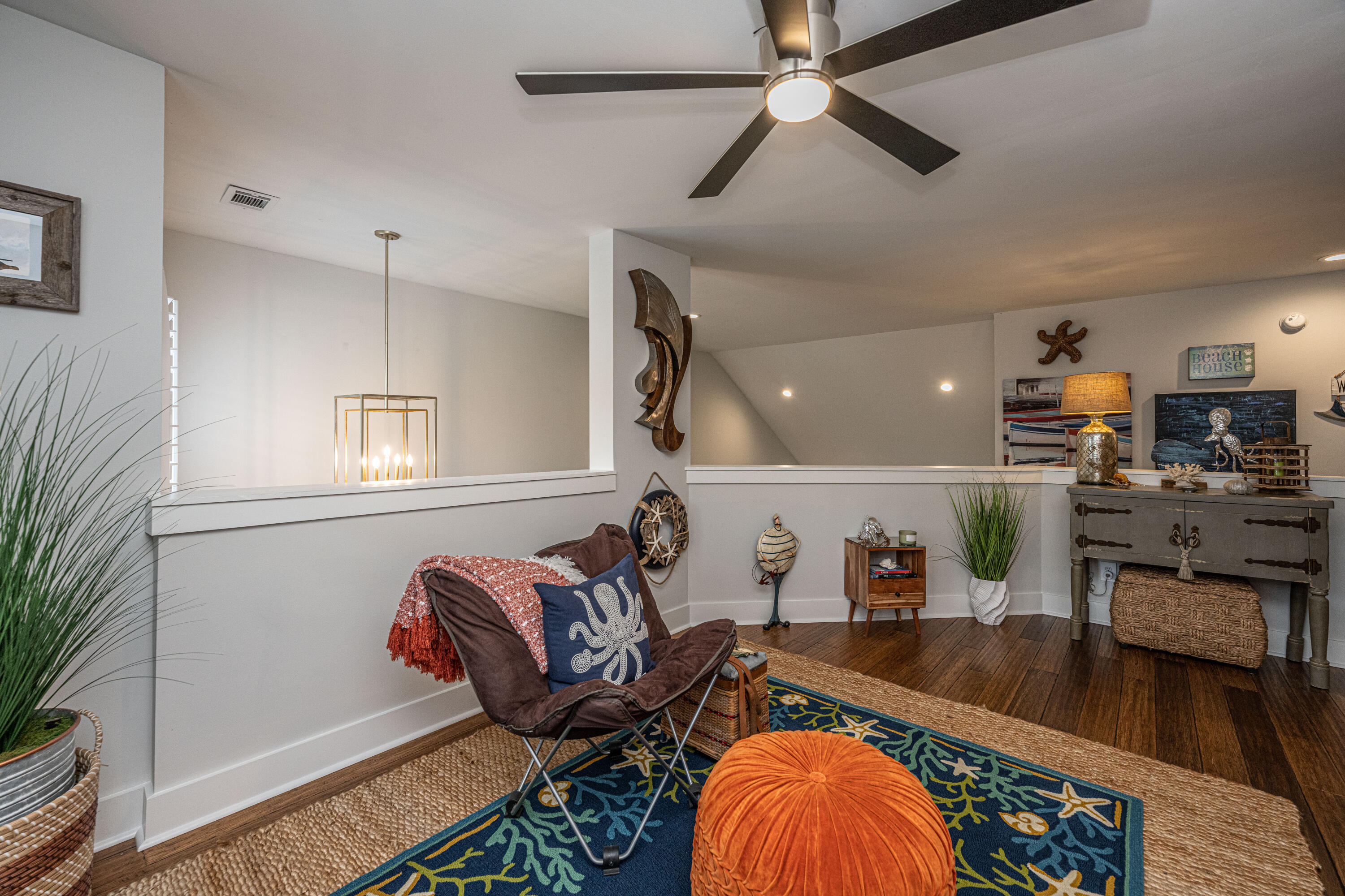 3184 Linksland Road Mount Pleasant, SC 29466 - Photo 32 of 48 2nd Floor Den overlooking stairs