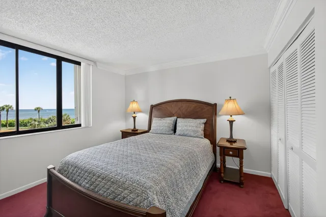 a view of a street from a balcony