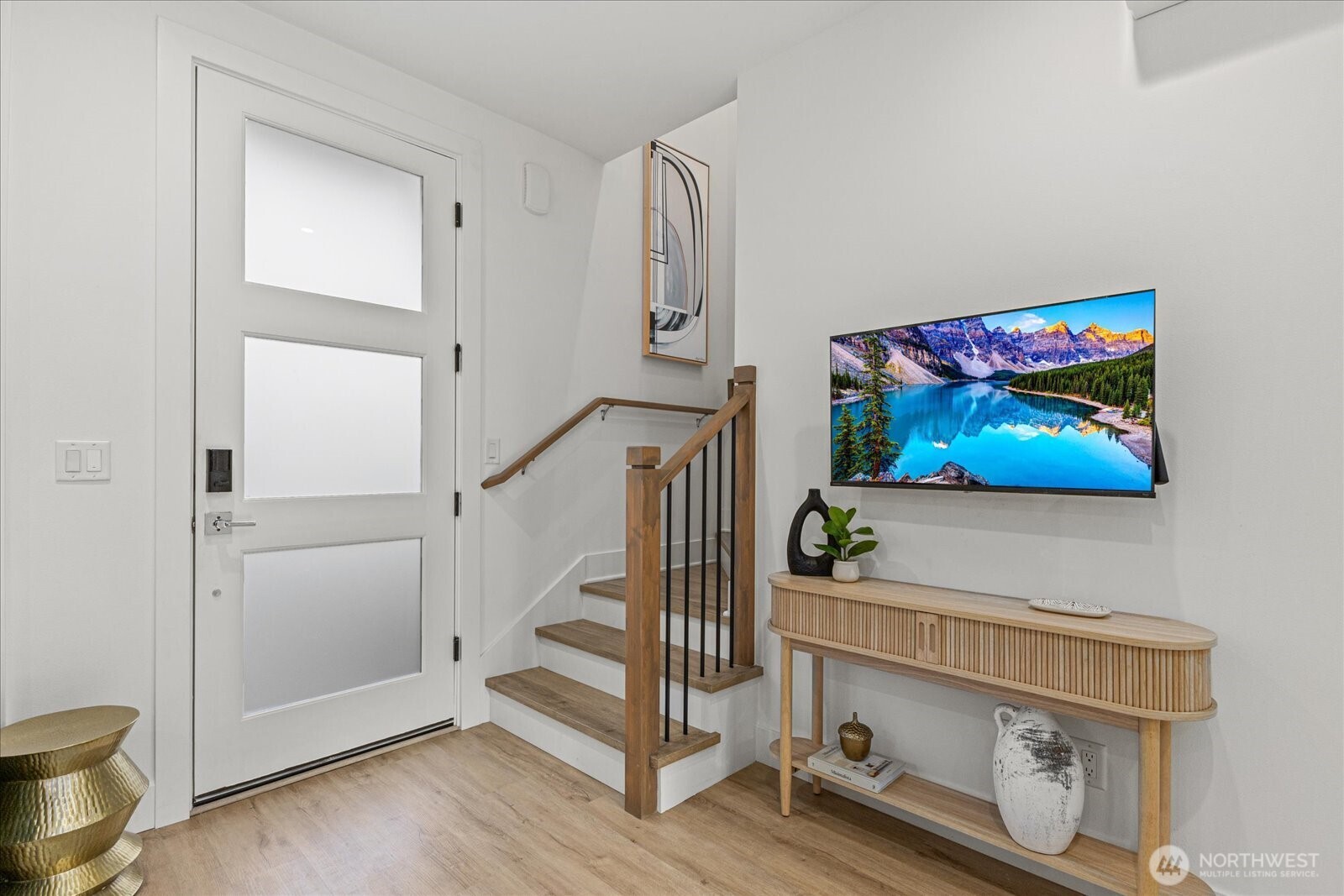 3537 Northeast 93rd Street Seattle, WA 98115 - Photo 12 of 22 a view of entryway with wooden floor