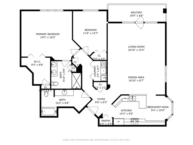 a picture of a floor plan