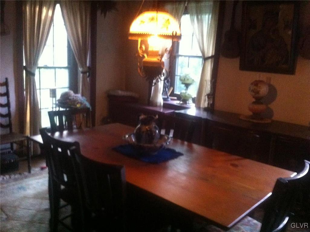 Dining room when home occupied