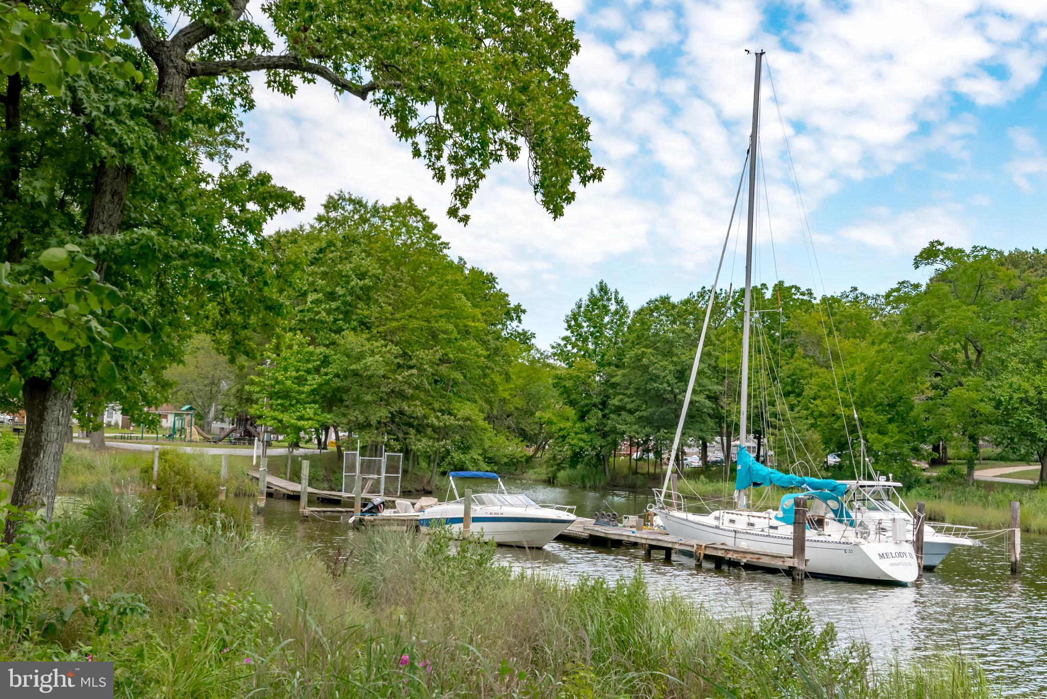 1505 Grange Road Edgewater, MD 21037 - Photo 41 of 45 a view of yard lake and boats