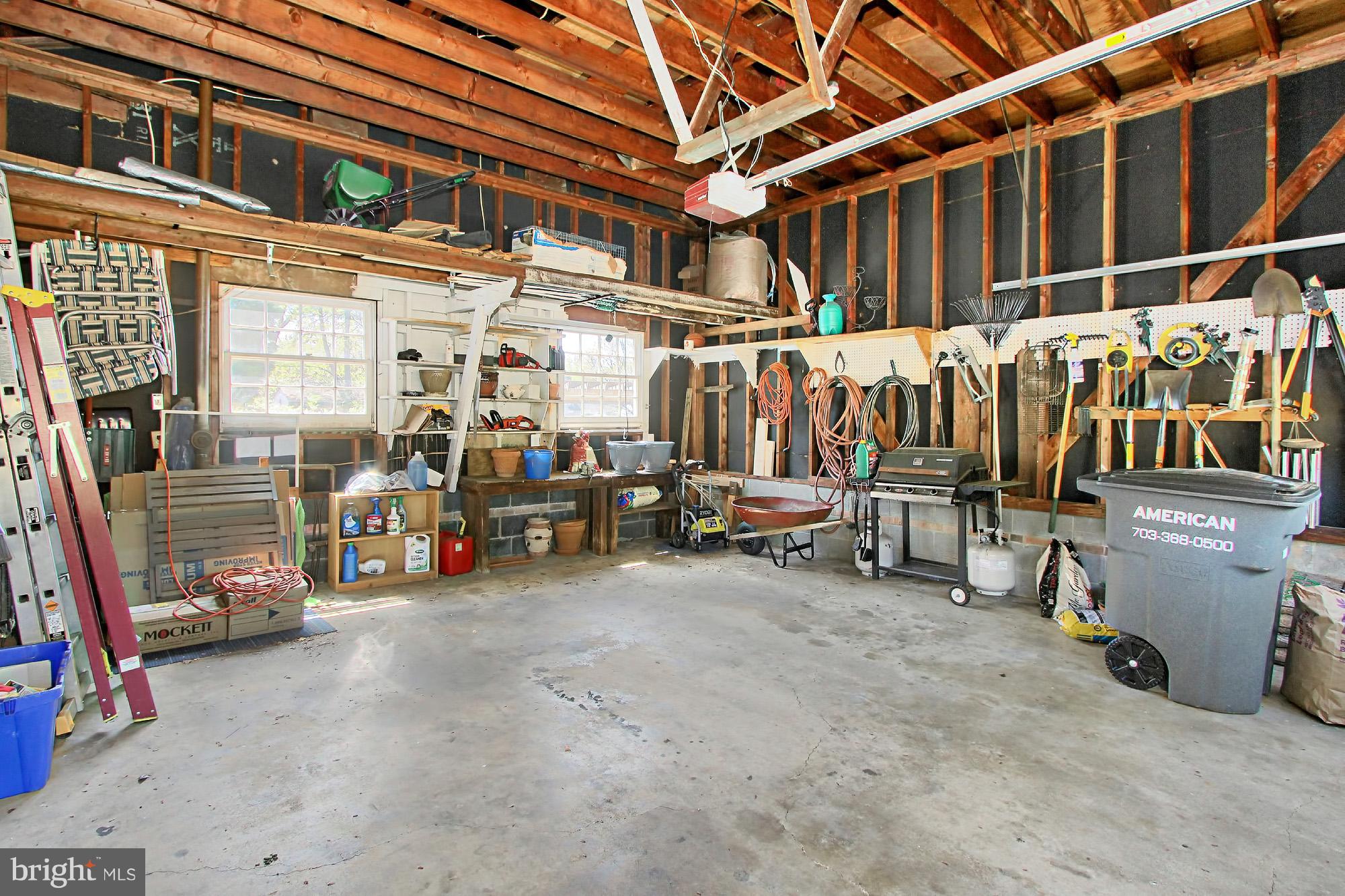 8228 Higham Road Lorton, VA 22079 - Photo 27 of 30 Large Two Car Garage
