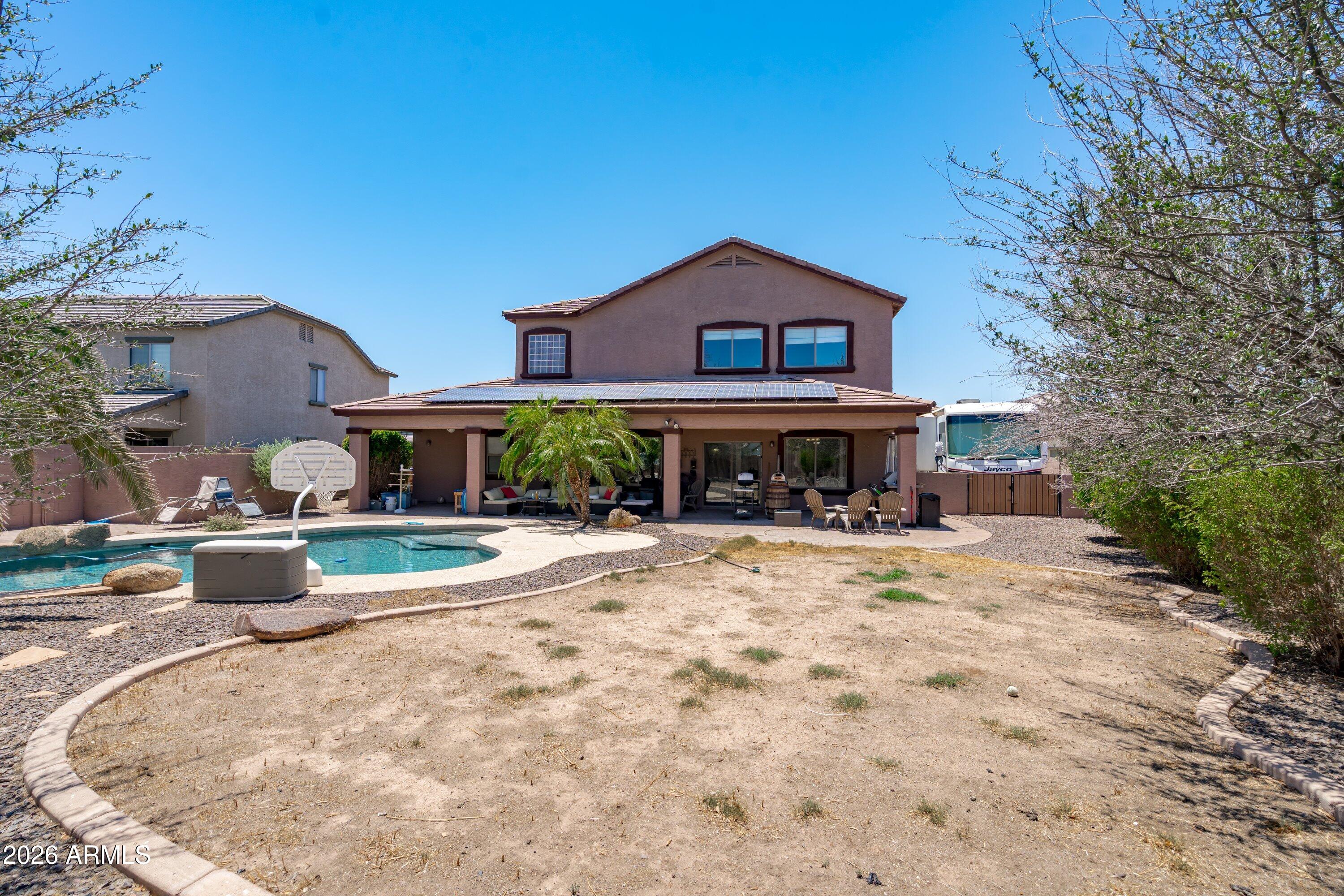 9630 Barley Road Florence, AZ 85132 - Photo 37 of 49 40-Backyard View