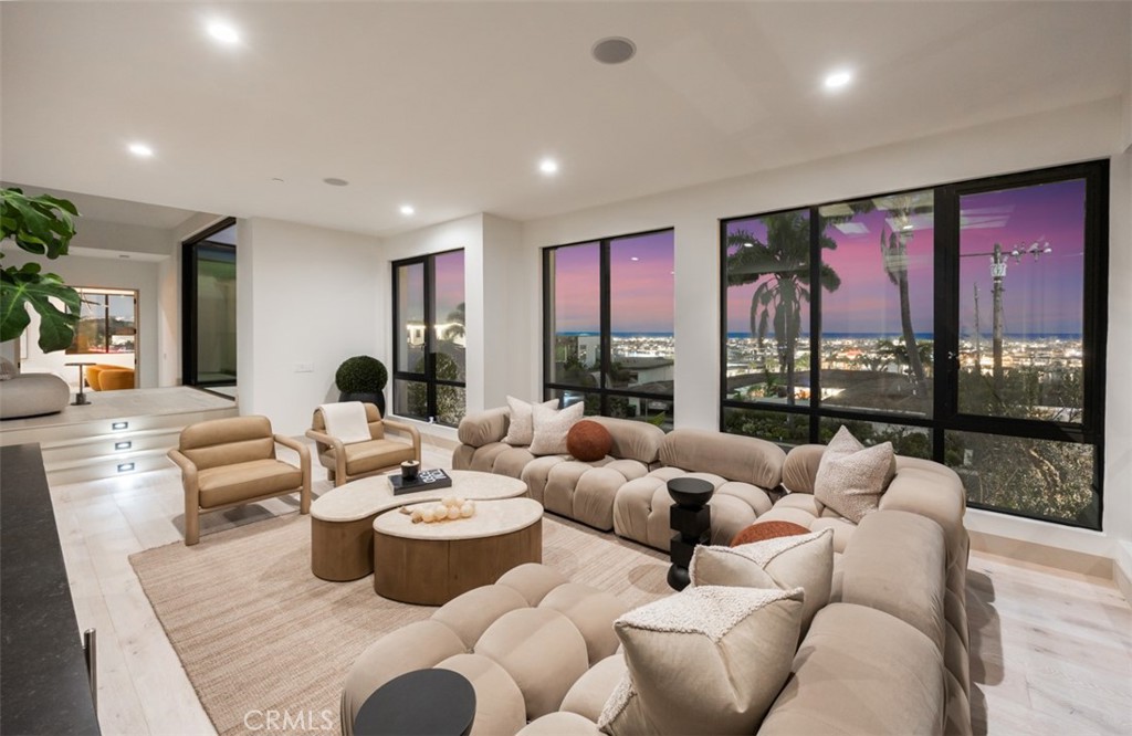 1210 Kings Road Newport Beach, CA 92663 - Photo 24 of 50 a large living room with furniture large window and outer view