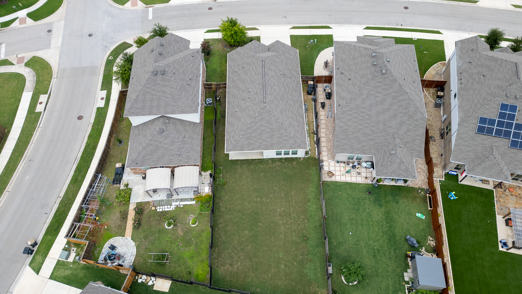 1117 Terrace View Georgetown, TX 78628 - Photo 25 of 25 Spacious green lawn with a defined perimeter fence