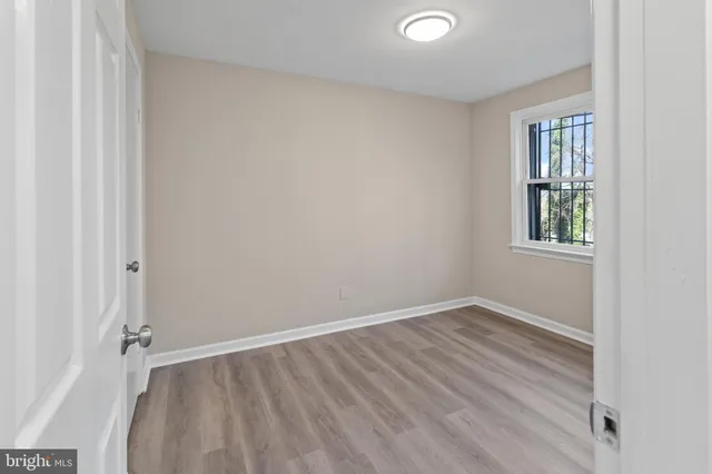 wooden floor in an empty room