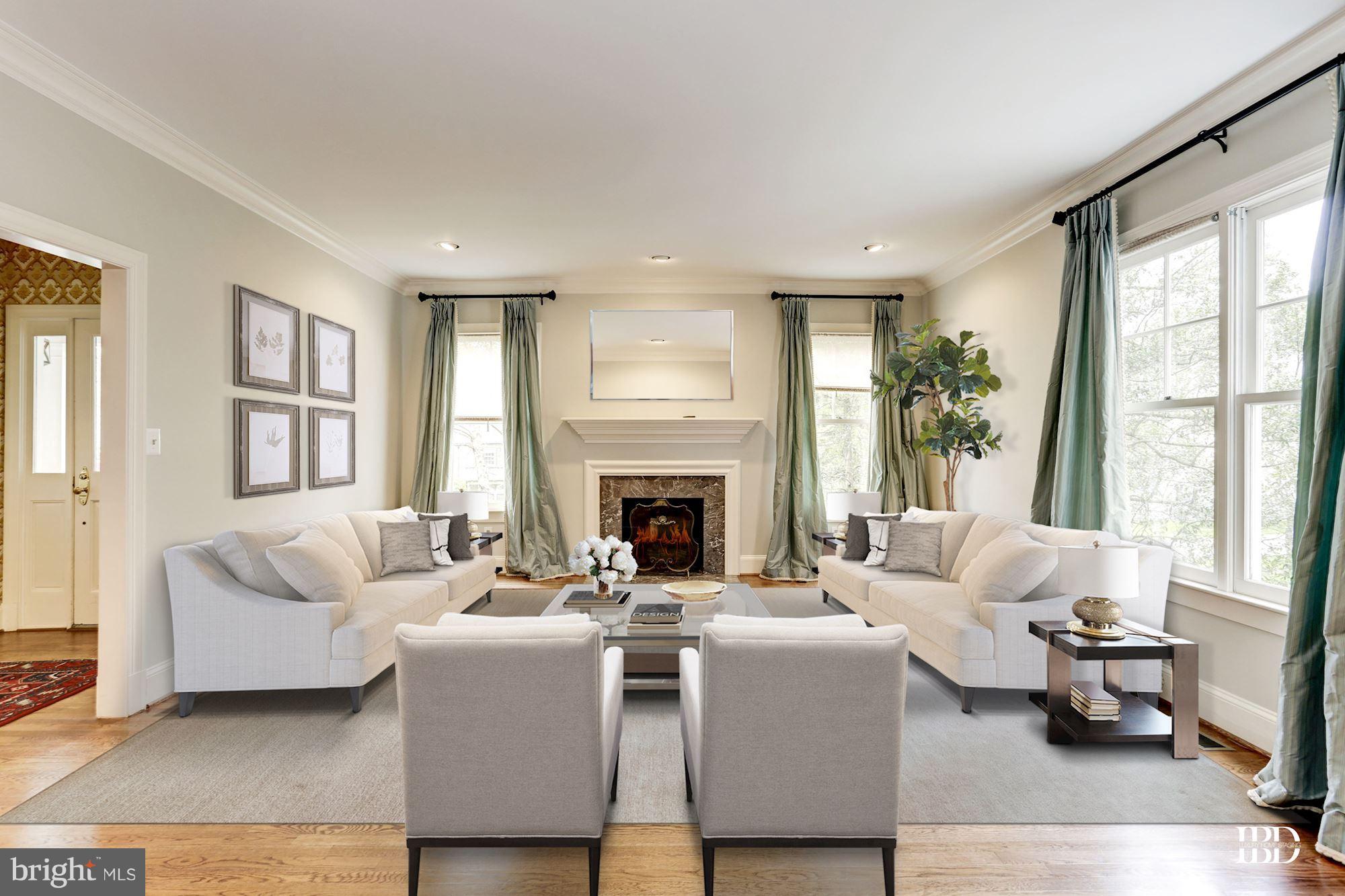 8317 Kerry Road Chevy Chase, MD 20815 - Photo 6 of 38 Living Room