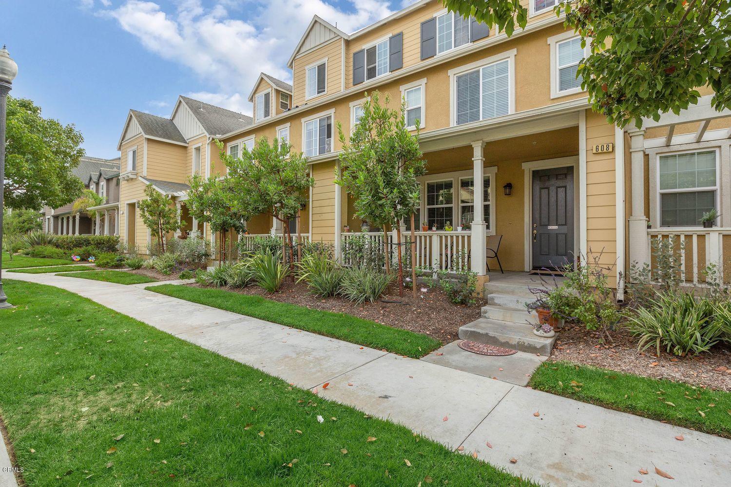 608 Flathead River Street Oxnard, CA 93036 - Photo 21 of 21 front view of a brick house with a yard
