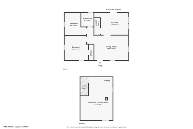 $169,900 | 413 South 29th Street, Lafayette, IN 47904