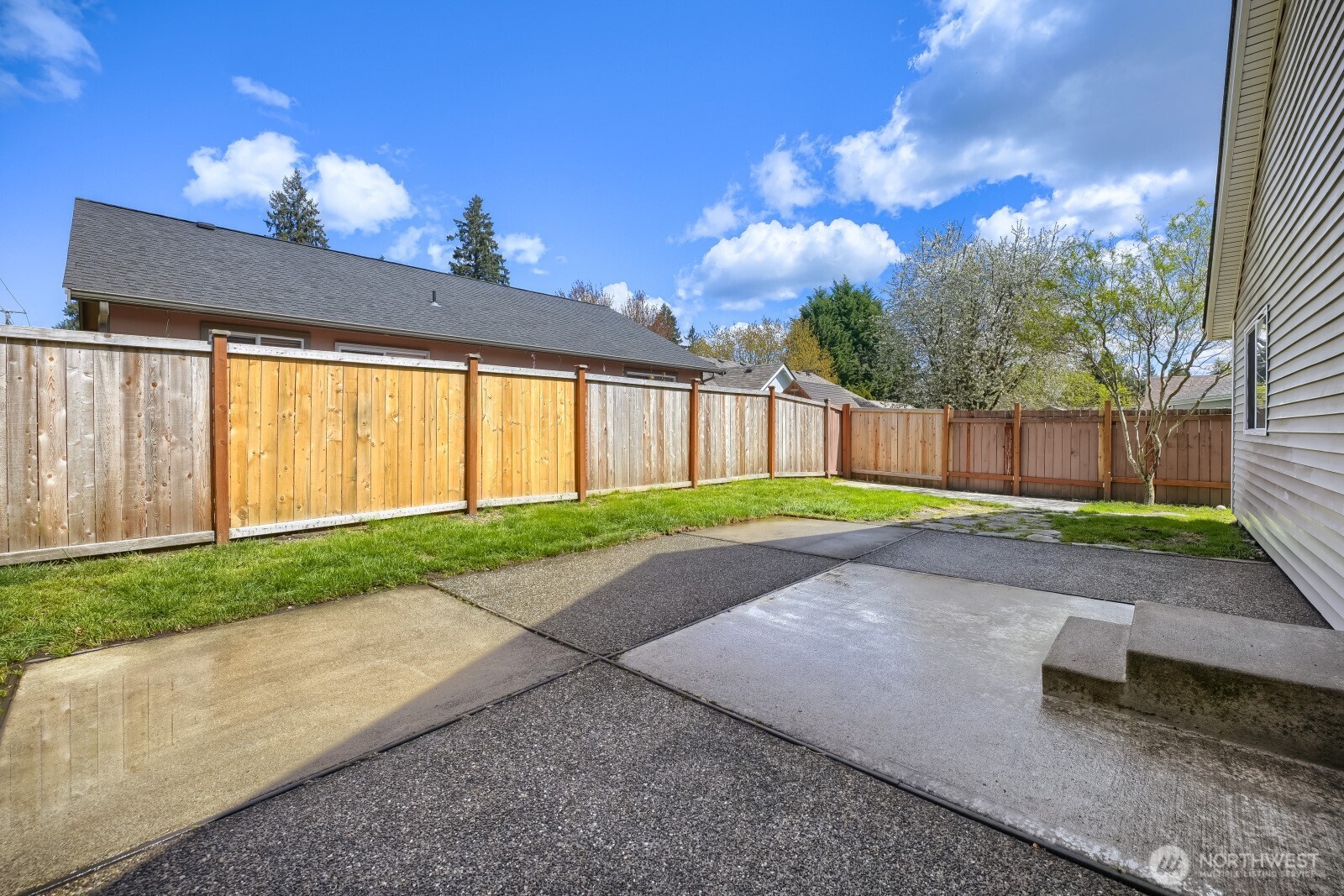 1607 Springfield Court Northeast Olympia, WA 98506 - Photo 19 of 21 a view of a backyard with a garden