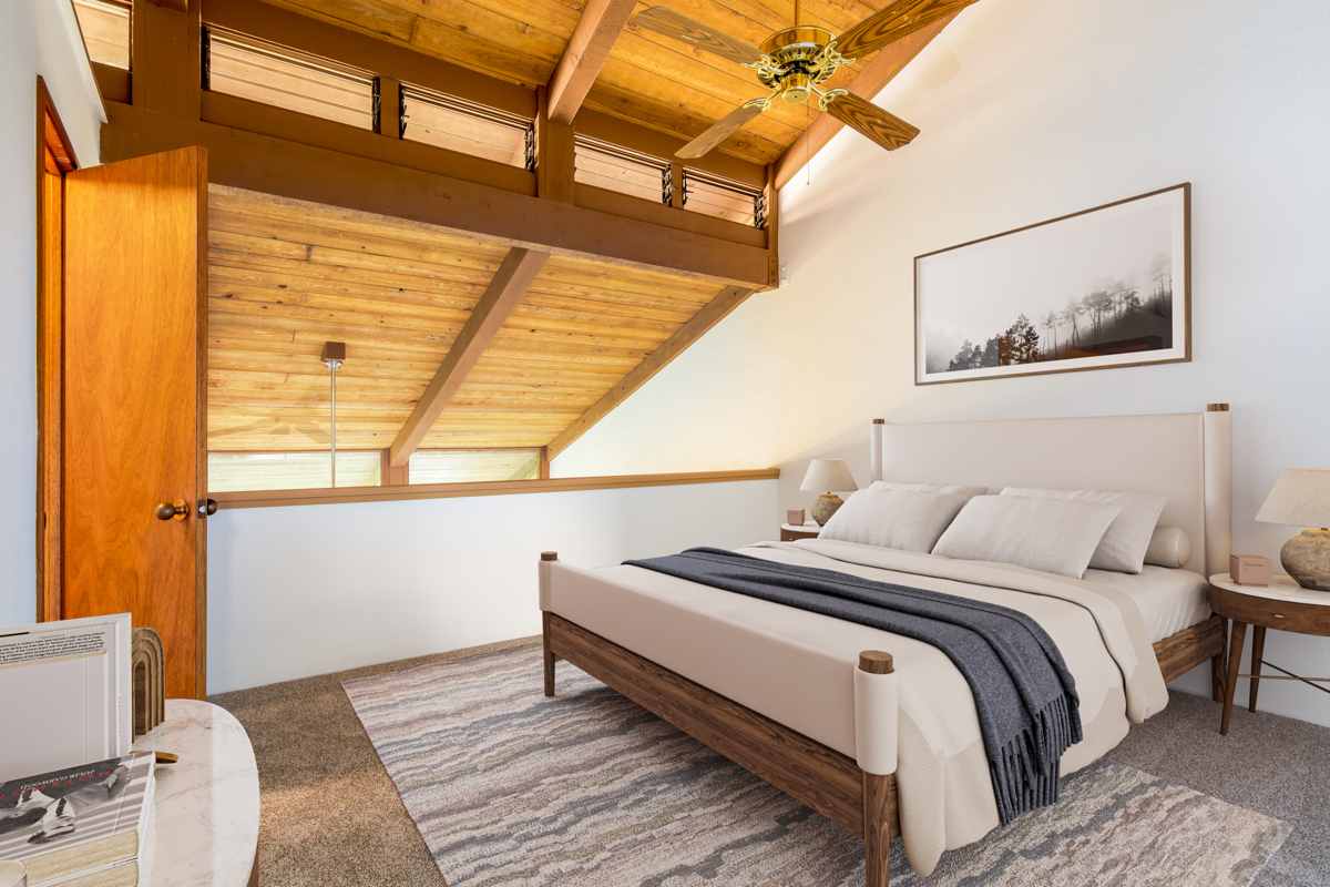 68-3840 Lua Kula Street, Unit D201 Waikoloa, HI 96738 - Photo 16 of 30 a bedroom with a bed and a window