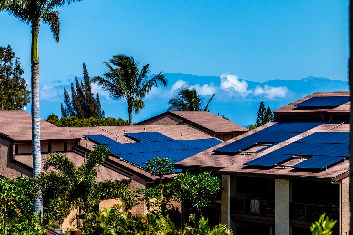 68-3840 Lua Kula Street, Unit D201 Waikoloa, HI 96738 - Photo 20 of 30 a view of a patio with table and chairs and potted plants
