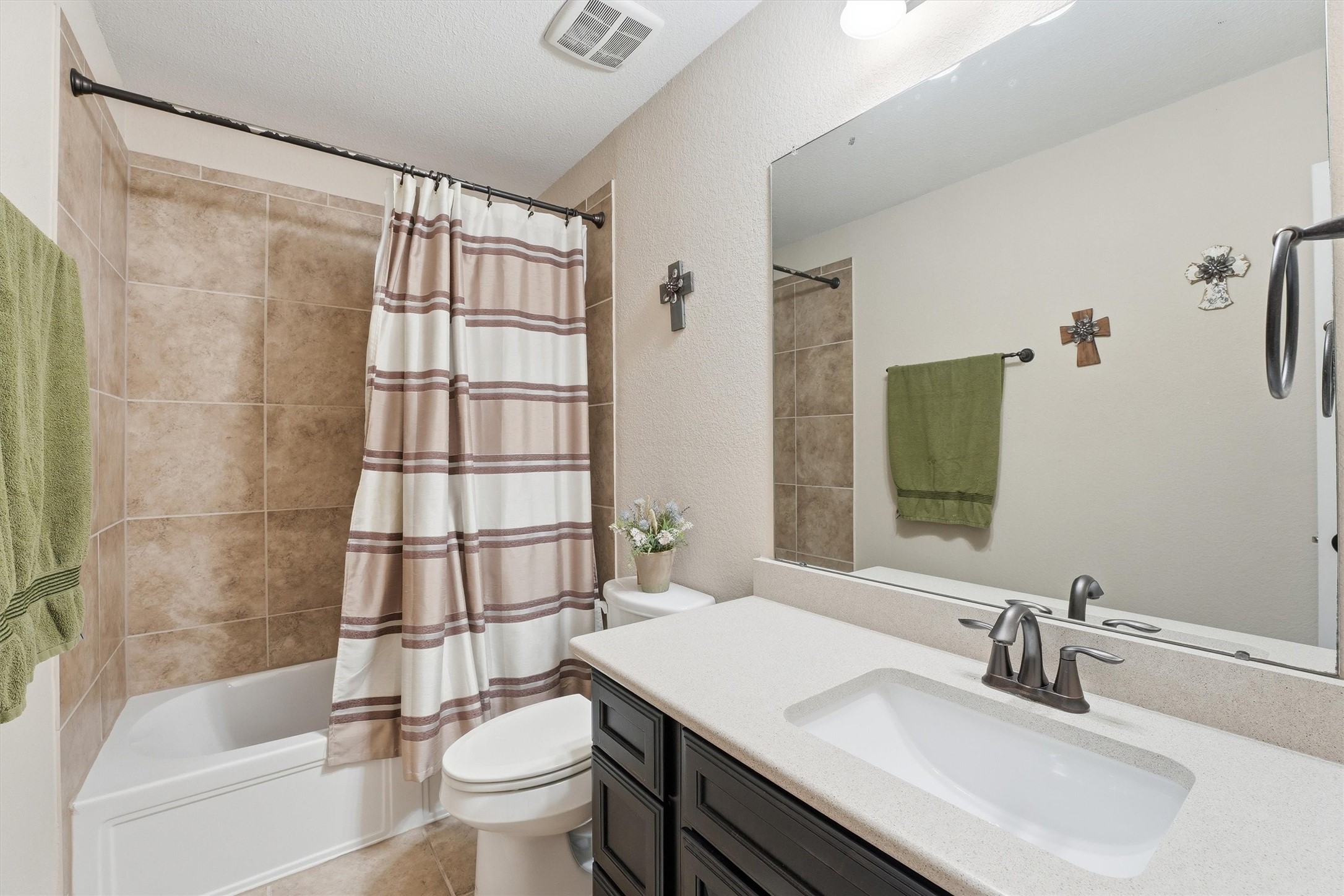 12506 Northpointe Ridge Lane Tomball, TX 77377 - Photo 23 of 31 a bathroom with a sink toilet and shower