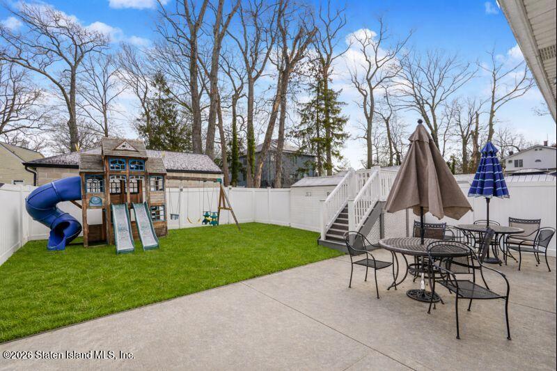11 North Rhett Avenue Staten Island, NY 10308 - Photo 19 of 20 a view of a house with backyard and sitting area