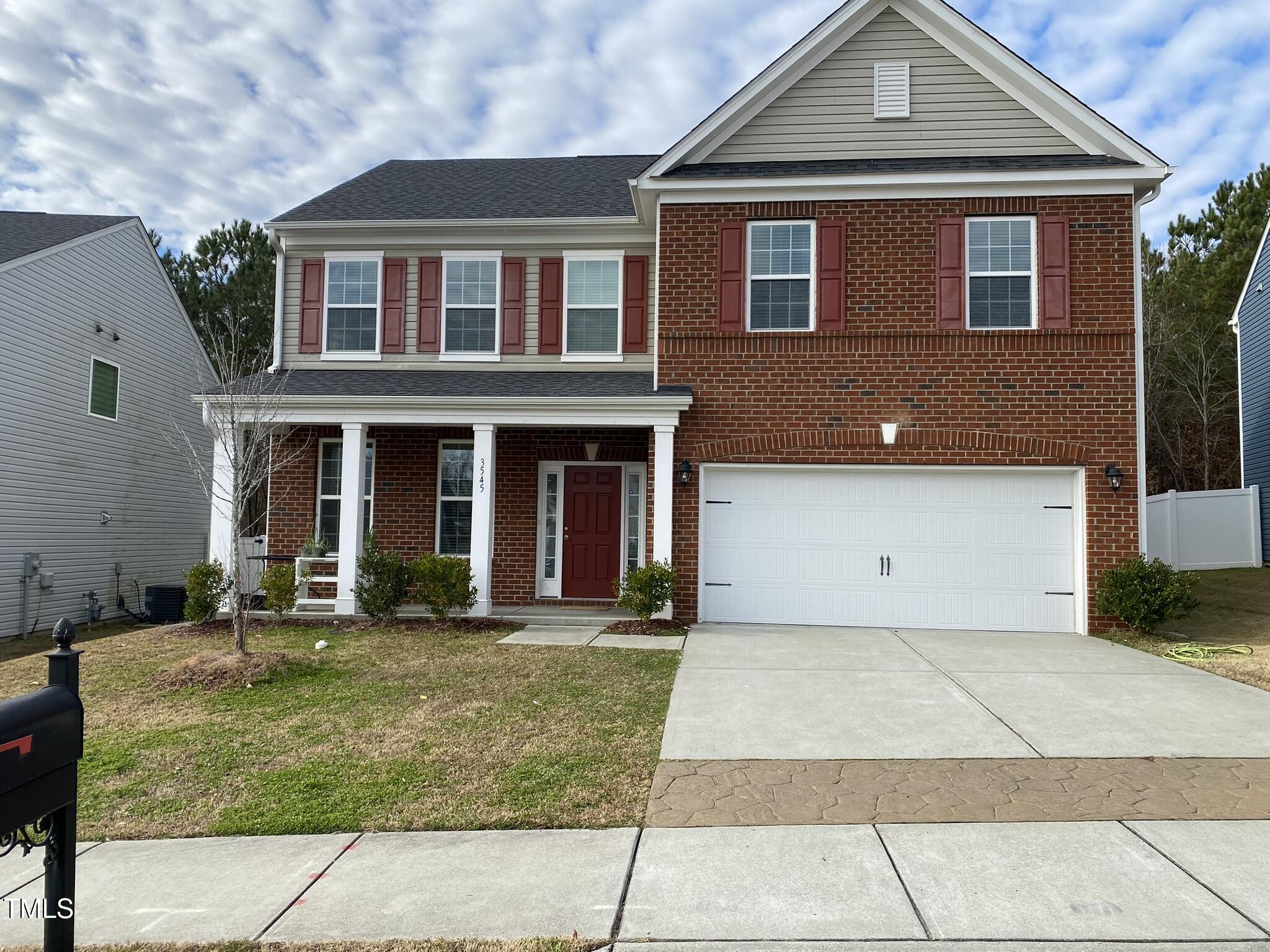 3545 Massey Ridge Court Raleigh, NC 27616 - Photo 2 of 38 front view of a house