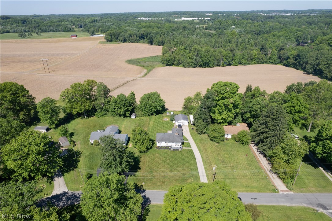 3659 Morrow Road Kent, OH 44240 - Photo 39 of 39 Aerial perspective showcasing multiple properties with expansive grassy areas and mature trees