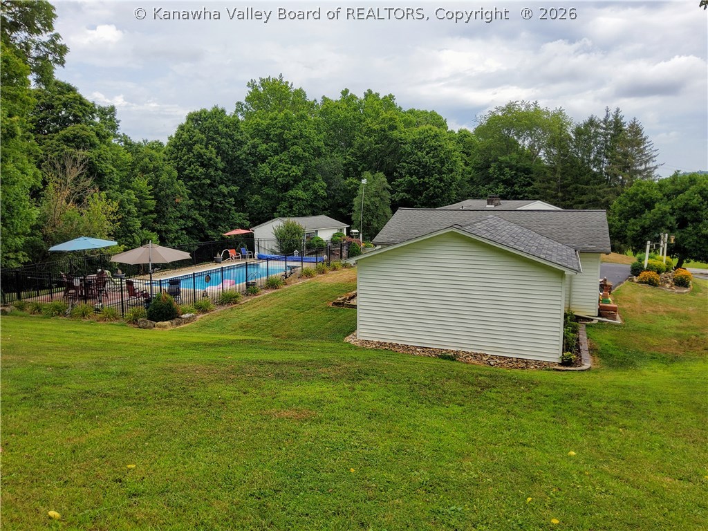 8295 Ohio River Road Point Pleasant, WV 25550 - Photo 36 of 50 Back of 24 x 28 2-Car Garage and Workshop