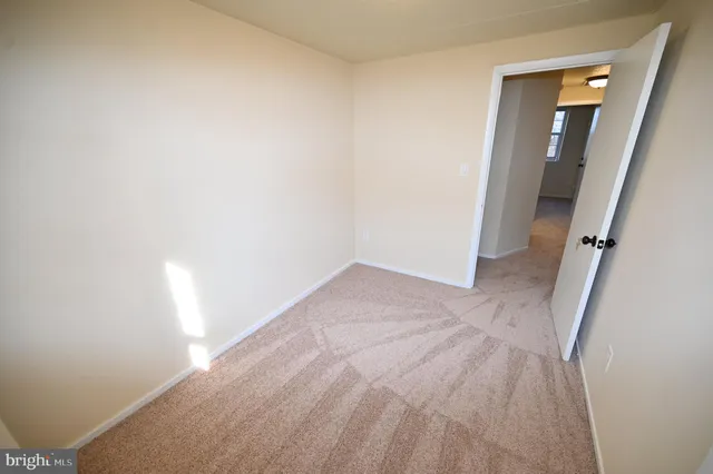 a view of closet area