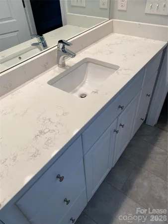 a close view of sink