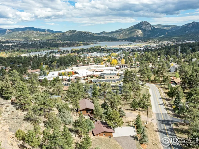 a view of lake with mountain