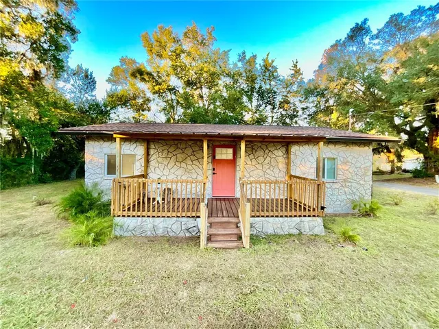 a view of wooden roof