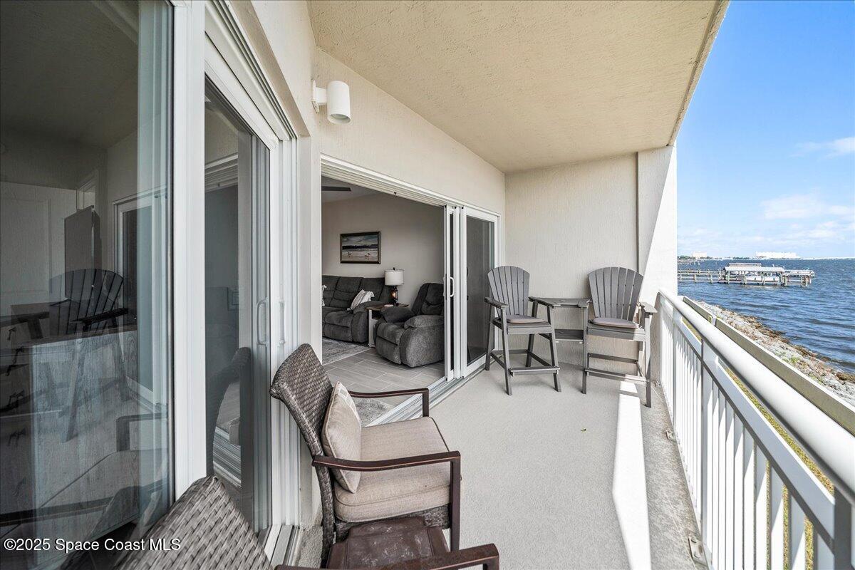 1805 Riverside Drive, Unit 206 Titusville, FL 32780 - Photo 25 of 51 Covered Balcony 2