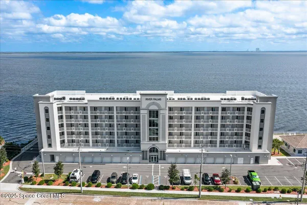 a front view of a building