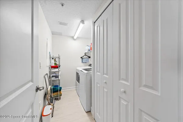 a room with storage and utility