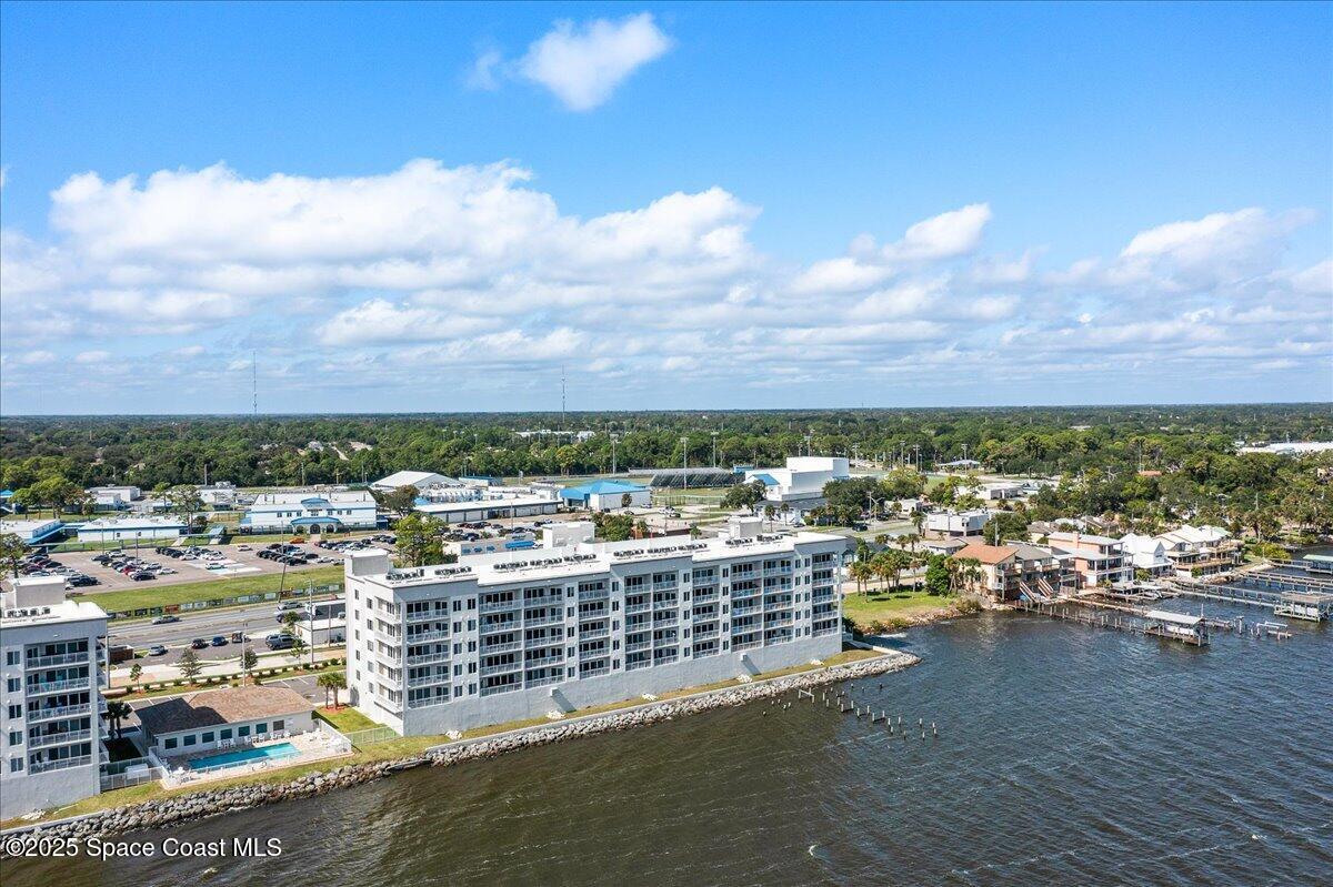 1805 Riverside Drive, Unit 206 Titusville, FL 32780 - Photo 47 of 51 Aerial 4