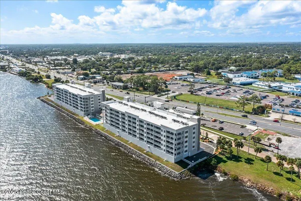 a view of a city with ocean