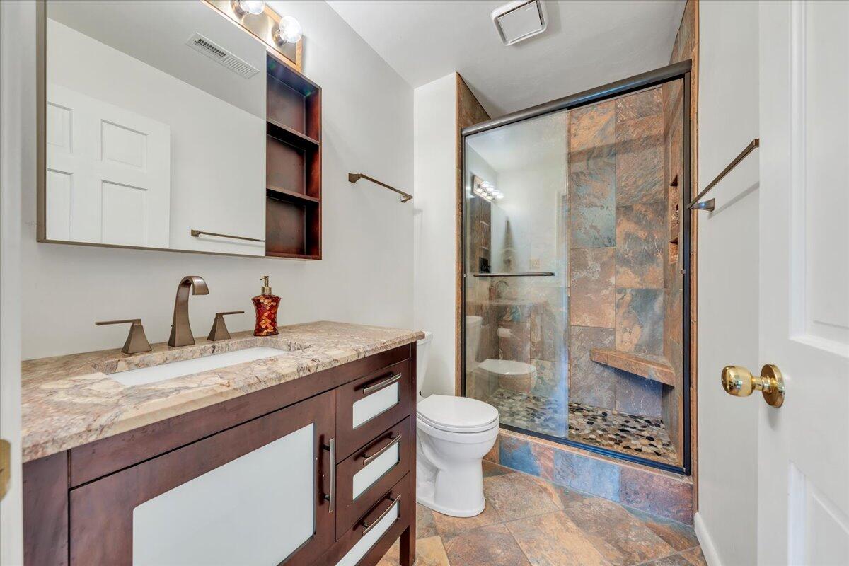 6720 Albert Road Roanoke, VA 24019 - Photo 19 of 51 Primary Bathroom with Beautiful Shower