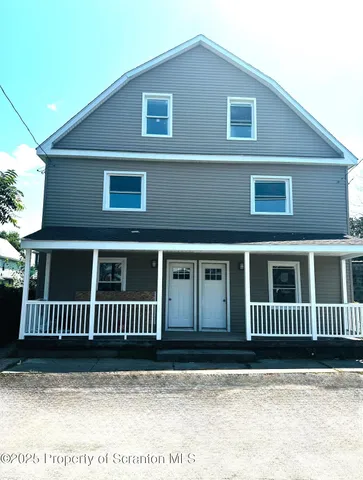 a backyard of a house