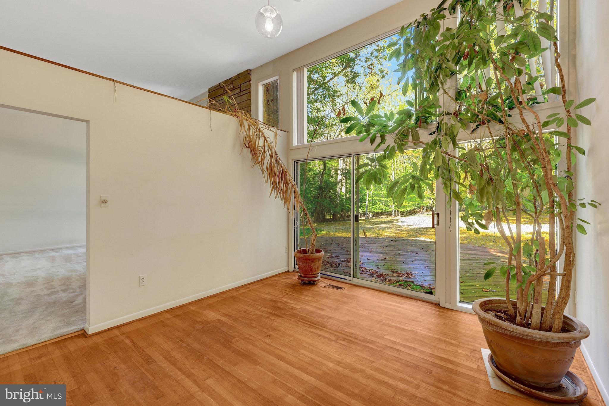 9506 Watts Road Great Falls, VA 22066 - Photo 14 of 55 Dining Room with Deck Access