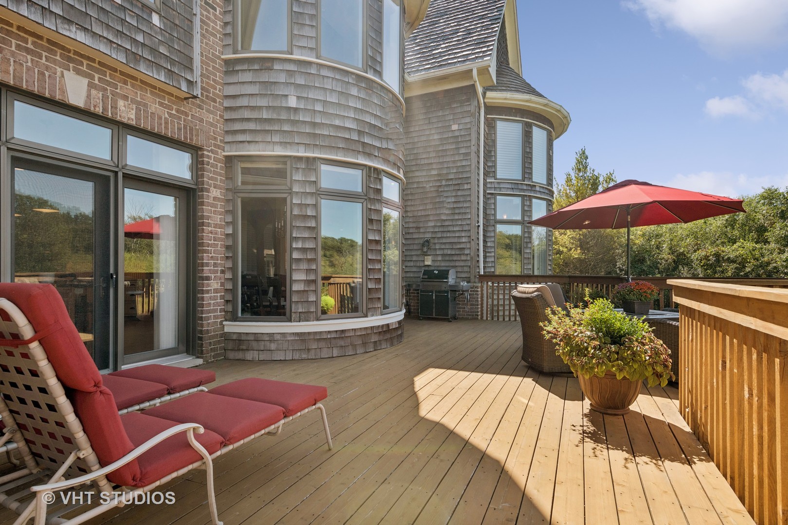 5 Porter School Road Barrington, IL 60010 - Photo 59 of 79 a view of a house with a patio and a yard