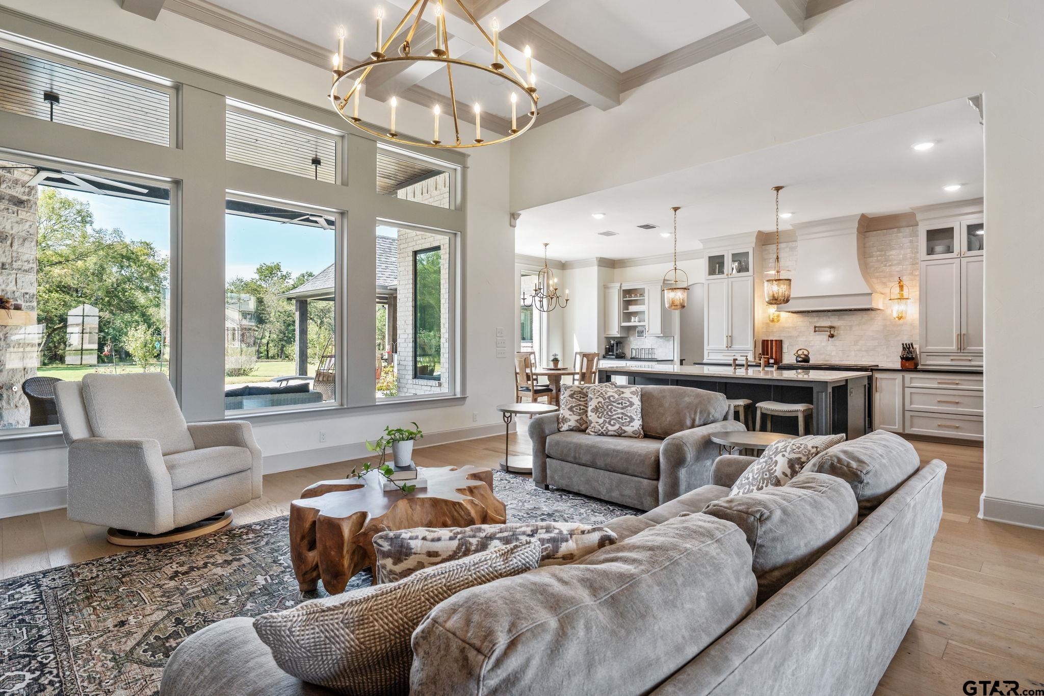 15601 Stampede Run Tyler, TX 75703 - Photo 12 of 48 a living room with furniture and a large window