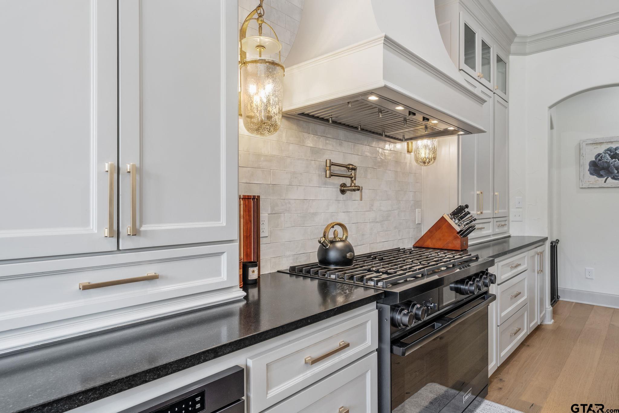 15601 Stampede Run Tyler, TX 75703 - Photo 16 of 48 a kitchen with a stove and a microwave
