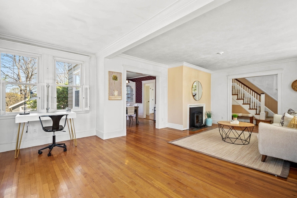 71 Woodside Road Winchester, MA 01890 - Photo 12 of 40 a livingroom with furniture and a window