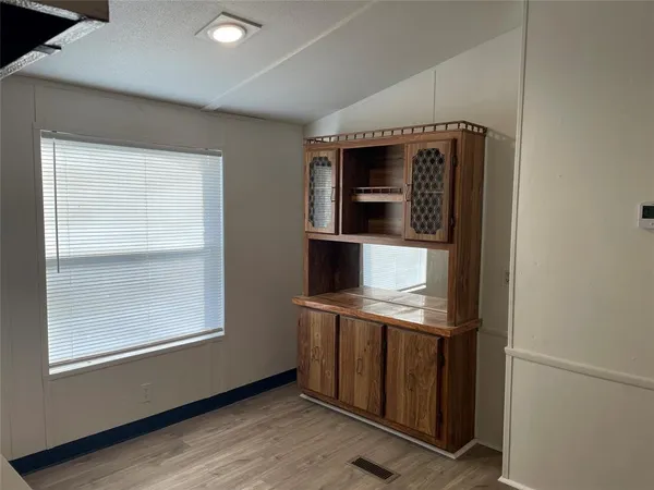 a room with storage and utility