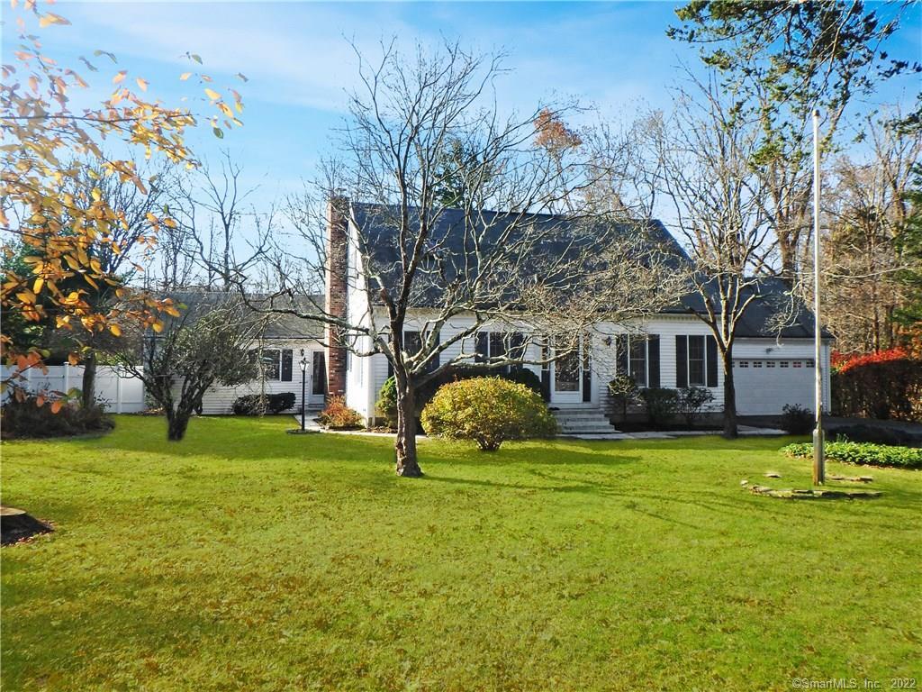 36 Silas Deane Road Ledyard, CT 06339 - Photo 1 of 1 a view of a house with a yard